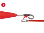 RUNPOTEC Kablo Çekme Halkası ile kanca - 4 parça Set için borular itibaren 14 mm Innndurchmesser ürün görseli 3