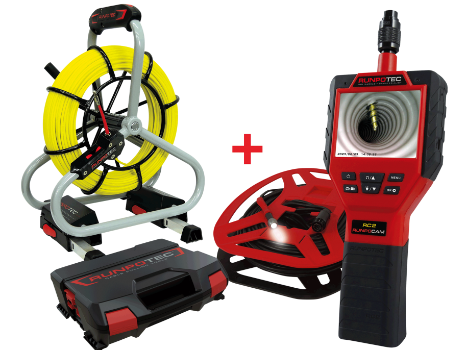 RC2 inceleme kamerası + GF4.5 profesyonel-set - 50 m