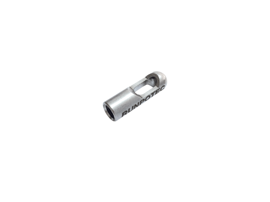 Öse Ø 8 mm dişli RTG Ø 6 mm için fiberglas çubuk Ø 4,5 mm - 9 mm RUNPOTEC Öse Ø 8 mm ile Diş RTG Ø 6 mm için Fiberglas Çubuk Ø 4,5 mm - 9 mm - 30208