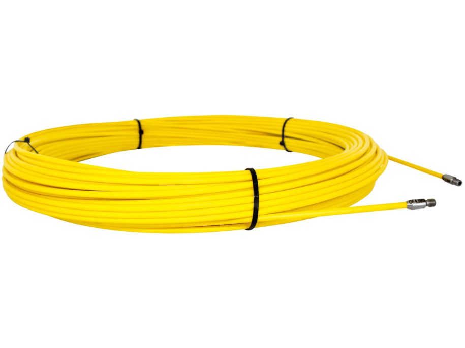 GF4.5 yedek fiberglas-kablo çekme çubuğu Ø 4,5 mm (makarasız) kablo çekme yardımcısı için boru çapı 30 -80 mm RUNPOTEC GF4.5 Ersatzglasfaser-Kablo Çekme Bandı Ø 4,5 mm (olmadan Haspel) Kabeleinziehhilfe için Boru Çapı 30 -80 mm - 20311