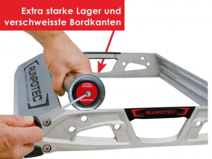 Tragwalzer 670 - Walzenlänge 670 mm için PRO 670 kablo makarası açıcı ürün görseli 3