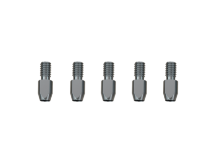 RUNPOTEC GF3 SLIM Endhülsen-Set Ø 3 mm - RTG Ø 3 mm (5 Stück) Ersatzteil için GF3 SLIM Fiberglas Çubuk Ø 3 mm - 20950