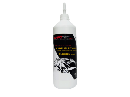 RUNPOTEC Kablo Yağlayıcısı Flüssig 1000 ml sehr gute Gleit- ve Schmierwirkung - 30063