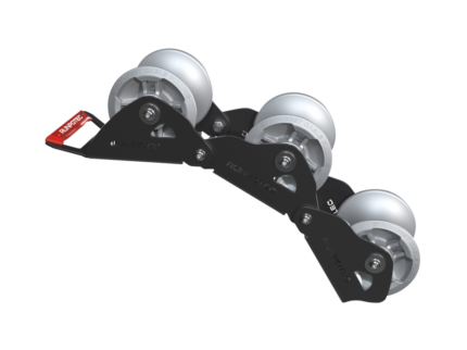 RUNPOTEC Kablo Yönlendirme Makaraları Kette 3-gliedrig universell einsetzbar - Rollendurchmesser 130 mm - 10166