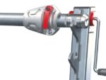 RUNPOTEC RUNPOLIFTER 4500 - L 1150 Kablo Makarası Kaldırıcı kadar 4500 kg - Trommel Ø 1600 mm - Breite 800 mm ürün görseli 3