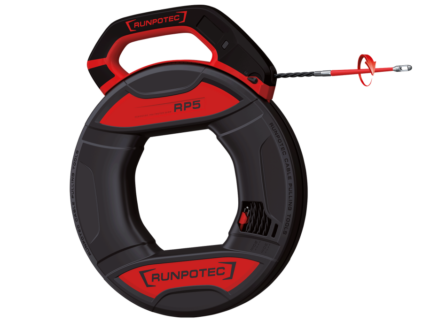 RUNPOTEC RP5 Kablo Çekme Aleti Metre Sayacı Olmadan 9 - 32 mm boru iç çapı için ideal - 10014
