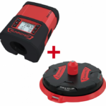 RUNPOTEC RM35 Kablo Uzunluğu Ölçme Cihazı + XB 300 Cable Roller / Kablo Makarası vielseitig einsetzbar için Kabel Ø 2 mm - 32 mm, Kablo Makarası kadar 300 kg taşıma kapasitesi - 11143