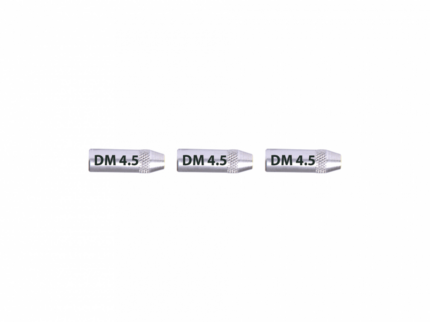 RUNPOSTICKS uç manşonları-set iç diş Ø 4,5mm için RUNPOSTICKS gelb Ø 4,5 mm, 3 adet ürün görseli 1