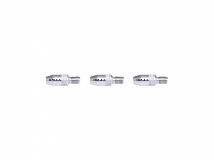RUNPOSTICKS uç manşonları-set dış diş Ø 4,5mm için RUNPOSTICKS gelb Ø 4,5 mm, 3 adet ürün görseli 1