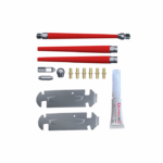 RUNPOTEC GF3 Onarım Seti, Diş RTG Ø 6 mm 15-parça için GF3 Fiberglas Çubuk Ø 3 mm - 20819