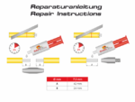 RUNPOTEC GF7.5 Ersatzglasfaser-Kablo Çekme Bandı Ø 7,5 mm (olmadan Haspel) için ideal Boru Çapı 50 - 120 mm ürün görseli 3