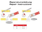 RUNPOTEC GF6 Ersatzglasfaser-Kablo Çekme Bandı Ø 6 mm (olmadan Haspel) Kabeleinziehhilfe için Boru Çapı 40 mm - 100 mm ürün görseli 3