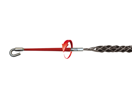 RUNPOTEC Kabelziehstrumpf ile Hızlı Bağlantı ve burulma dengeleme Kabelaufnahme von 4 - 6 mm Durchmesser - 20272