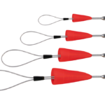RUNPOTEC Kablo Çekme Halkası ile kanca - 4 parça Set için borular itibaren 14 mm Innndurchmesser - 10159