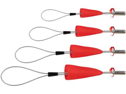 RUNPOTEC Kablo Çekme Halkası ile Diş - 4 parça Set için borular itibaren 14 mm Innndurchmesser - 10154