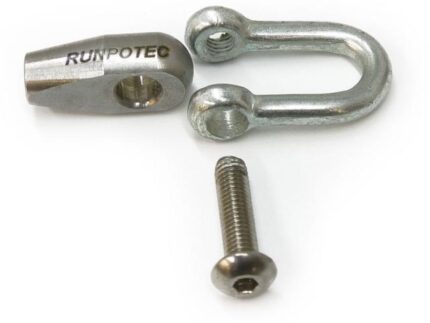 RUNPOTEC Schäkel ile Diş RTG Ø 6 mm Glasfaserstäbe Ø 4,5, 6 mm, RUNPOSTICKS ürün görseli 3
