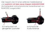 RUNPOTEC GF6 Profesyonel Set Stahlhaspel Ø 530 mm için Fiberglas Çubuk Ø 6 mm, dahil Doppelauslaufsystem ürün görseli 3