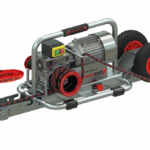 RUNPOTEC CW 800 E Spillwinde dahil Trolley Montageschiene ve Gurt Kablo Çekme Vinci için waagrechten Kabelzug - 10138