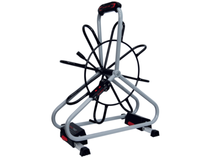 RUNPOTEC GF6 Profesyonel Set Stahlhaspel Ø 530 mm için Fiberglas Çubuk Ø 6 mm, dahil Doppelauslaufsystem - 20403