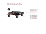 RUNPOTEC XB 500 APR - Adapterplatte - Roller için XB 500 ve XB 500 T, Traglast 80 kg ürün görseli 3