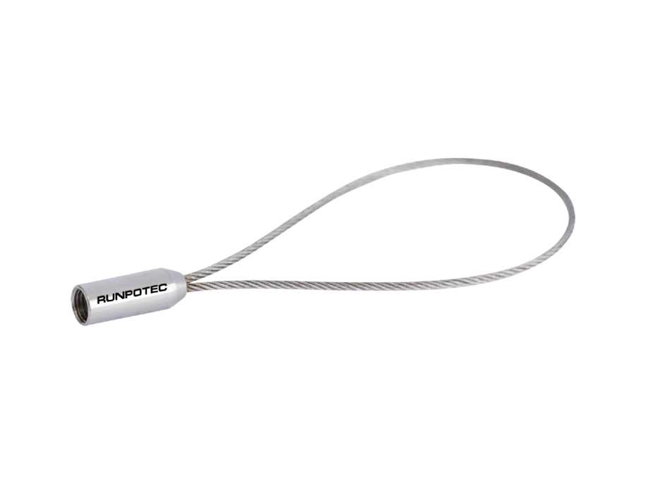 çekme halkası Ø 1,5 mm - paslanmaz çelik halat için fiberglas çubuklar Ø 3 mm, 4,5mm ve 6mm RUNPOTEC Zugschlaufe Ø 1,5 mm - Edelstahlseil için Glasfaserstäbe Ø 3 mm, 4,5mm ve 6mm - 20428