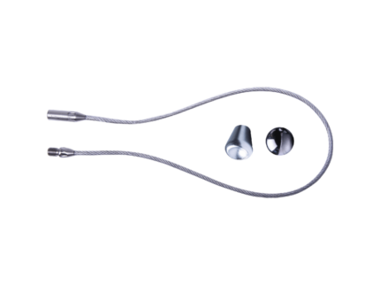 RUNPOTEC Zugseil 0,5 m ile Magnet, Anfangsbirne için Kablo Çekme Sistemleri ile RTG Ø 6 mm - 20455